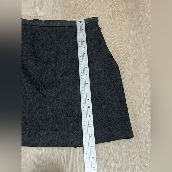 Gap Vintage Grey Mini Skirt Academia - Picture 8 of 8